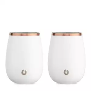 SNOWFOX Edelstahl Grand Pinot Weinglas, 2er Set - weiß - Bild 1 von 4