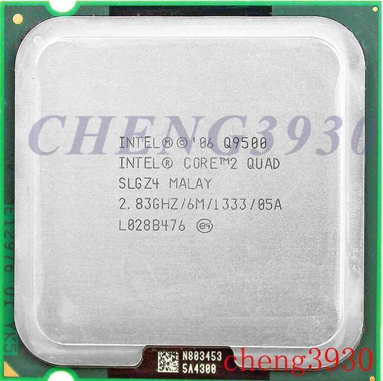 Intel Core 2 Quad Q9500 2,83GHz/6M/1333 SLGZ 4 LGA 775 CPU Prozessor - Bild 1 von 1