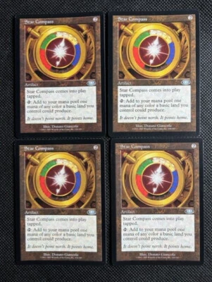 MTG Magic the Gathering 4x STAR COMPASS PLANESHIFT PLAYSET NM Unplayed - Image 1 of 2