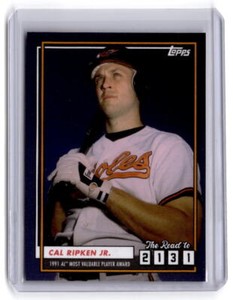 2020 Topps x Cal Ripken - 2131 #18 Cal Ripken Jr. Mint