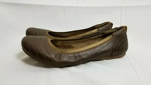Timberland Ellsworth Ballet Flat donna taglia 8 pelle marrone - Foto 1 di 6