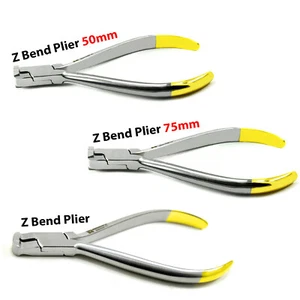 Orthodontic Z-Bend Plier Arch Wire Bending Detailing Forming 0.50 0.75 mm Dental - Picture 1 of 5