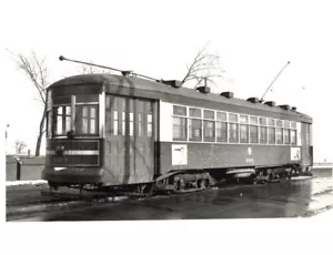 CTA STRASSENBAHN TROLLEY #6163 FOTO 10" X 8" - Bild 1 von 1
