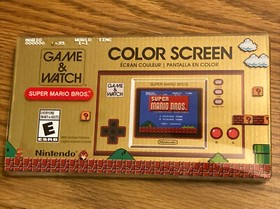 Super Mario Bros Game & Watch Nintendo 35th Anniversary Game and Watch New