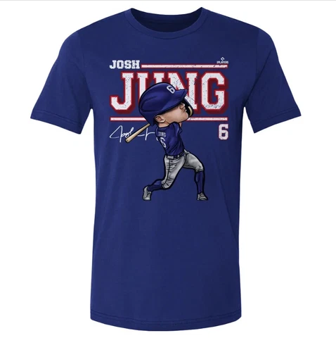 Josh Jung Texas Baseball Player Funny Unisex T-shirt For Men S-3XL Cover
