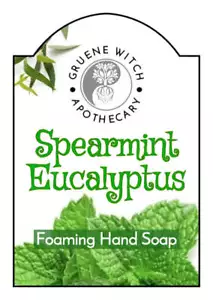 Foaming Hand Soap - Spearmint Eucalyptus - Picture 1 of 5