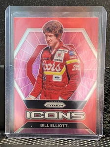 🔥 Bill Elliott 2022 Prizm Racing ICONS RED Prizm Card # - 87🔥 - Picture 1 of 2