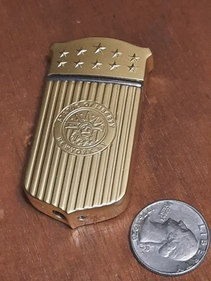 Vintage Novelty Statue Of Liberty Newyork Gold Lighter ForParts Or Repair N64 - Image 1 of 4