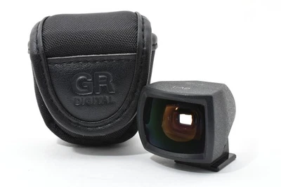 [Almost Unused] RICOH External Viewfinder GV-1 21/28 for GR w/Case From JAPAN - Image 1 of 4