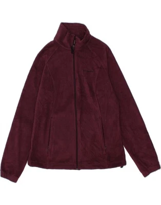 COLUMBIA Womens Fleece Jacket UK 14 Medium Purple Polyester CL02 - Image 1 of 3