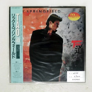 RICK SPRINGFIELD TAO RCA RPL8297 Japan OBI VINYL LP - Picture 1 of 1