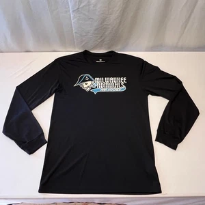 Milwaukee Admirals AAA Hockey Erwachsene Medium schwarz Langarmshirt HOLLOWAY - Bild 1 von 12