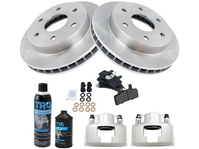For 1992-1999 GMC K1500 Suburban Brake Pad Rotor and Caliper Set Front 87566RQTD - Image 1 of 2