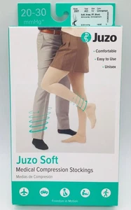 Medias de compresión médica suave Juzo 14046 2001 AD IV FF canela - Imagen 1 de 2