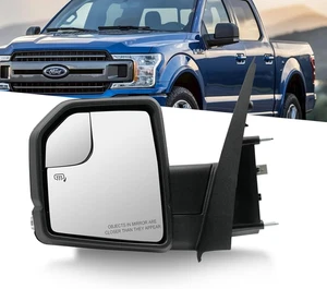 Left Side Mirror for FORD F150 2015 2016 2017 2018 2019 2020，Driver Side View Mi - Imagen 1 de 12