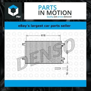 Air Con Condenser fits AUDI S6 4F2, 4F5 5.2 06 to 11 BXA AC Conditioning Denso - Picture 1 of 2