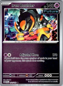 Iron Boulder Reverse Holo 071/142 SV07: Stellar Crown Rare - NM - Picture 1 of 2