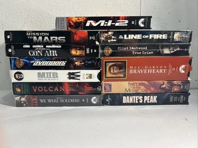 Lot Of 12 Action Adventure VHS Tapes - Image 1 of 4