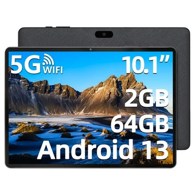 SGIN Pad 10 Wi-Fi Tablet 10,1 Zoll 2GB+64GB Octa Core Android 8000mAh Schwarz - Bild 1 von 4