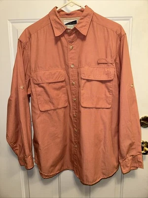 ExOfficio Insect Shield Breathable Vented L/S Button Down Shirt (Men's Medium) - Image 1 of 4