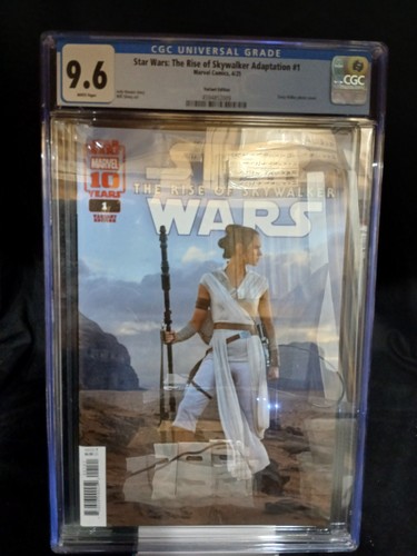 2025 Marvel Star Wars: The Rise of Skywalker Adaptation #1 CGC 9.6 ...