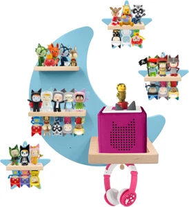 for Toniebox 2/1 Tonie Shelf Wall Mounted Set,Tonies Figures Tonies Storage,Magn - Picture 1 of 12