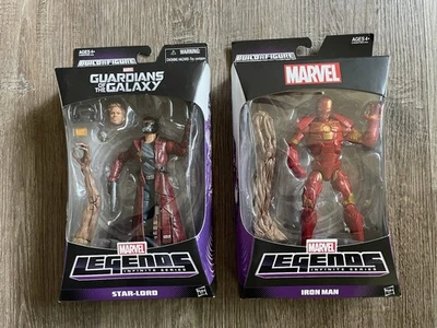 NUEVO Marvel Legends Star Lord & Iron Man Infinite Series Groot BAF, GOTG lote de 2 Foto 1 de 4