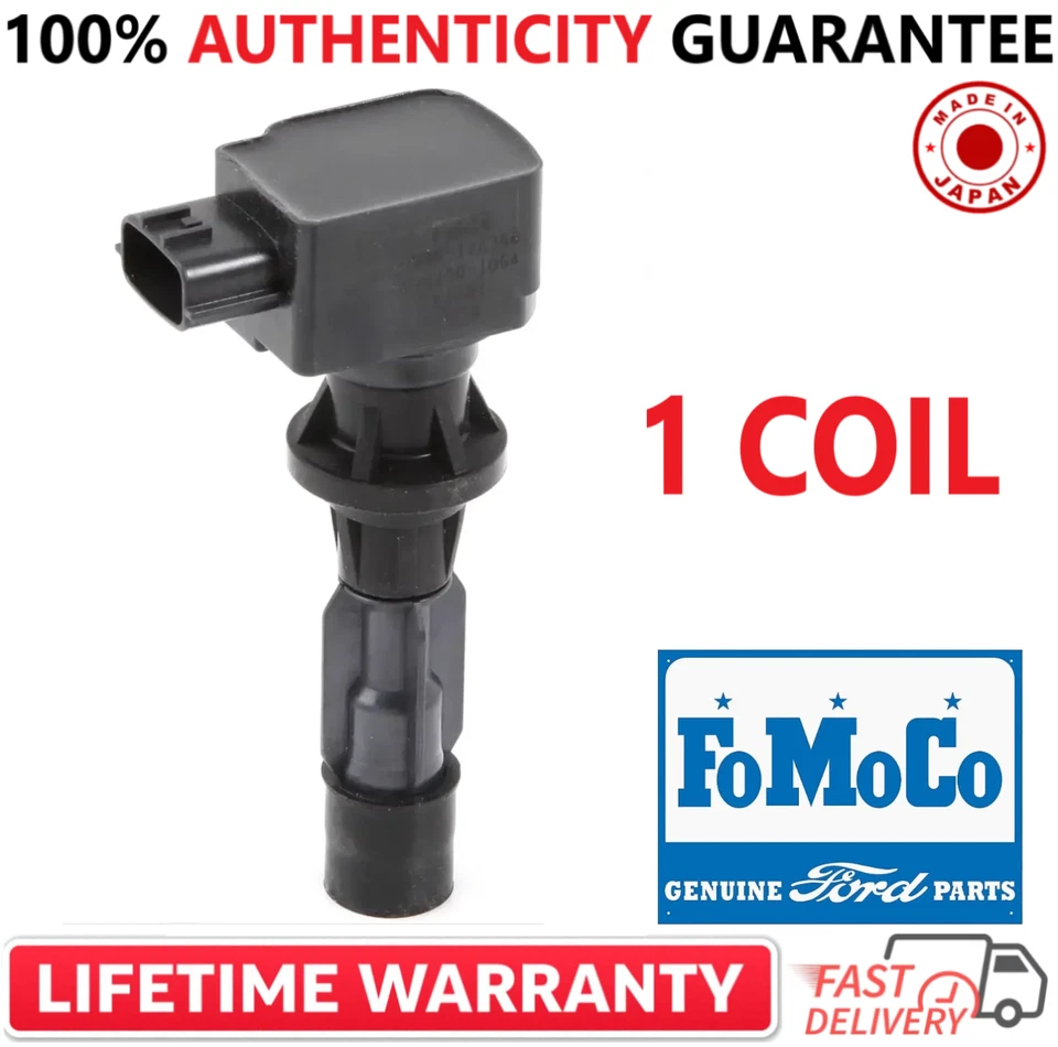 Bobina de encendido x1 OEM FORD 6E5G-12A366 para Ford Fusion Mercury Milan 2006-2009 Foto 1 de 4