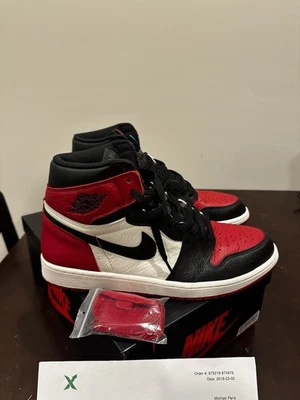 LIMPIO Talla 13 - Jordan 1 Retro OG Puntera Alta Criada Foto 1 de 4