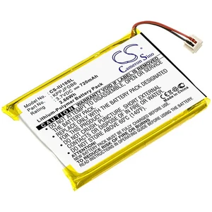Battery for iRiver Clix 2GB 4GB U10 U10CT KPPJFGB6 MP3 Player CS-IU10SL 720mAh - Picture 1 of 5