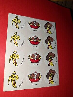 Vintage Scratch & Sniff Stickers CTP Matte Banana 1 Sheet  • 26.94€
