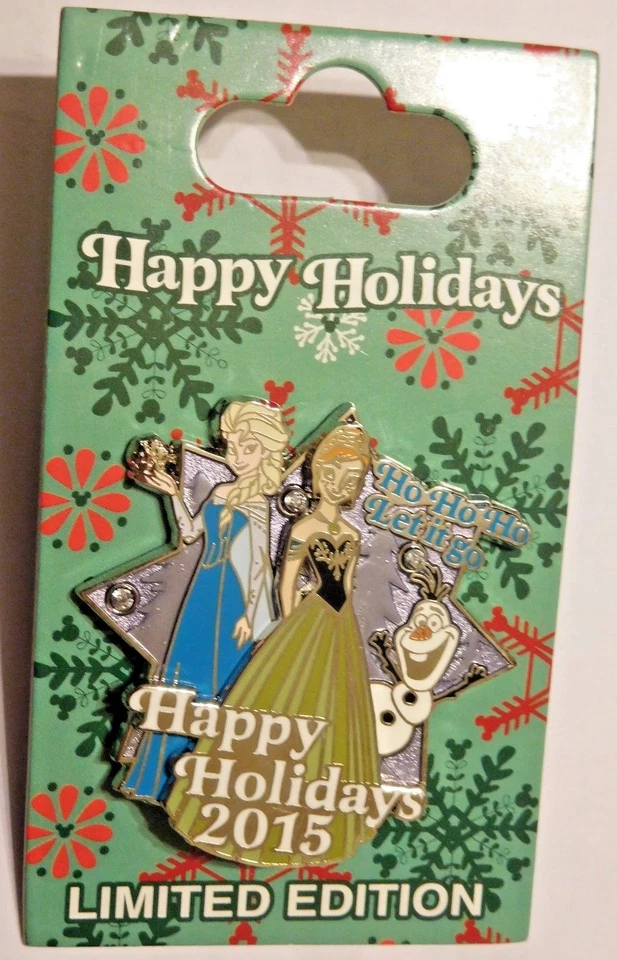 Pin Disney - Felices Fiestas 2015 - Frozen - LE 6000 Foto 1 de 1