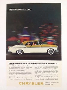 1955 Chrysler New Yorker Deluxe St. Regis Vintage Automobile Print Ad - Picture 1 of 2