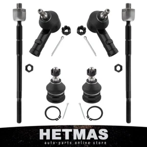 6Pcs Front Tie Rod End Ball Joints For 01-06 Hyundai Elantra Tiburon Kia Spectra - Picture 1 of 8