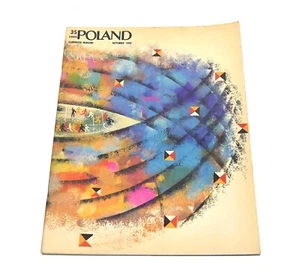 SEPTEMBER 1968 POLAND ILLUSTRATED MAGAZINE COVER ART "STADIUM" BY ANDRZEJ PILICH - Foto 1 di 4