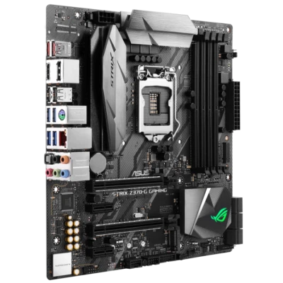 For ASUS ROG STRIX Z370-G GAMING motherboard LGA1151 DDR4 HDMI+DP m-ATX Tested - Image 1 of 4