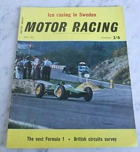 4/1963 MOTOR RACING CORSE SUL GHIACCIO SALONE GINEVRA GP AUSTRALIA - Picture 1 of 7