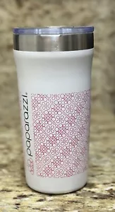 Paparazzi Logo 18 Oz Tumbler With Lid - New Without Tags - Picture 1 of 4