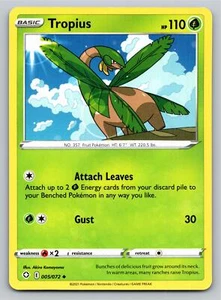 Tropius 005/072 Uncommon Shining Fates Pokemon Card - NM Near Mint - Picture 1 of 2