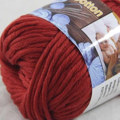 Sale New 1 Skein x 50g Soft 100% Cotton Chunky Super Bulky Hand Knitting Yarn 18 - Image 1 of 4