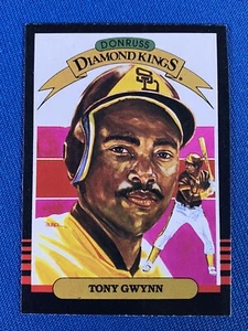 1985 Donruss Diamond Kings Tony Gwynn Baseball Card #25 NM-MT+ San Diego Padres - Picture 1 of 2