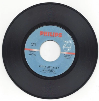 BLUE CHEER, "JUST ALITTLE BIT" - Image 1 of 2