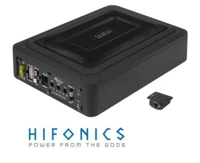 HIFONICS MRX-168A 15 x 20 cm (6x8") Aktiv Single Bassreflex Subwoofer 200 Watt - Bild 1 von 4