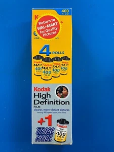 Kodak High Definition 400 Film 35MM 4 Rolls 24 Exp per Roll Exp 12/2004 - Picture 1 of 4
