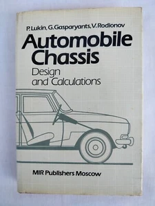Automobile Chassis: Design and Calculations by P. Lukin & Others, Mir Publishers - Picture 1 of 16