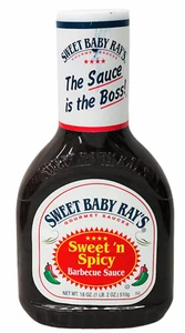 Sweet Baby Ray's Sweet N Spicy BBQ Barbecue Sauce 18 oz Rays - Picture 1 of 1