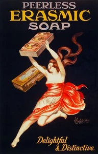 Peerles soap distinctive Ad Decorative Poster.Fine Graphic Home Art Design. 2806 - Picture 1 of 1
