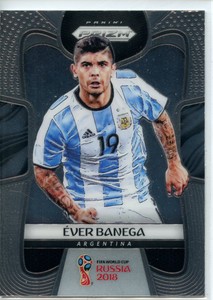 2018 Panini Prizm World Cup Soccer Base #4 Ever Banega - Argentina Qty