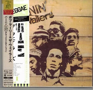 JAPAN MINI BOB MARLEY & THE WAILERS BURNIN' DELUXE 2 SHM CD. BONUS. - Bild 1 von 2