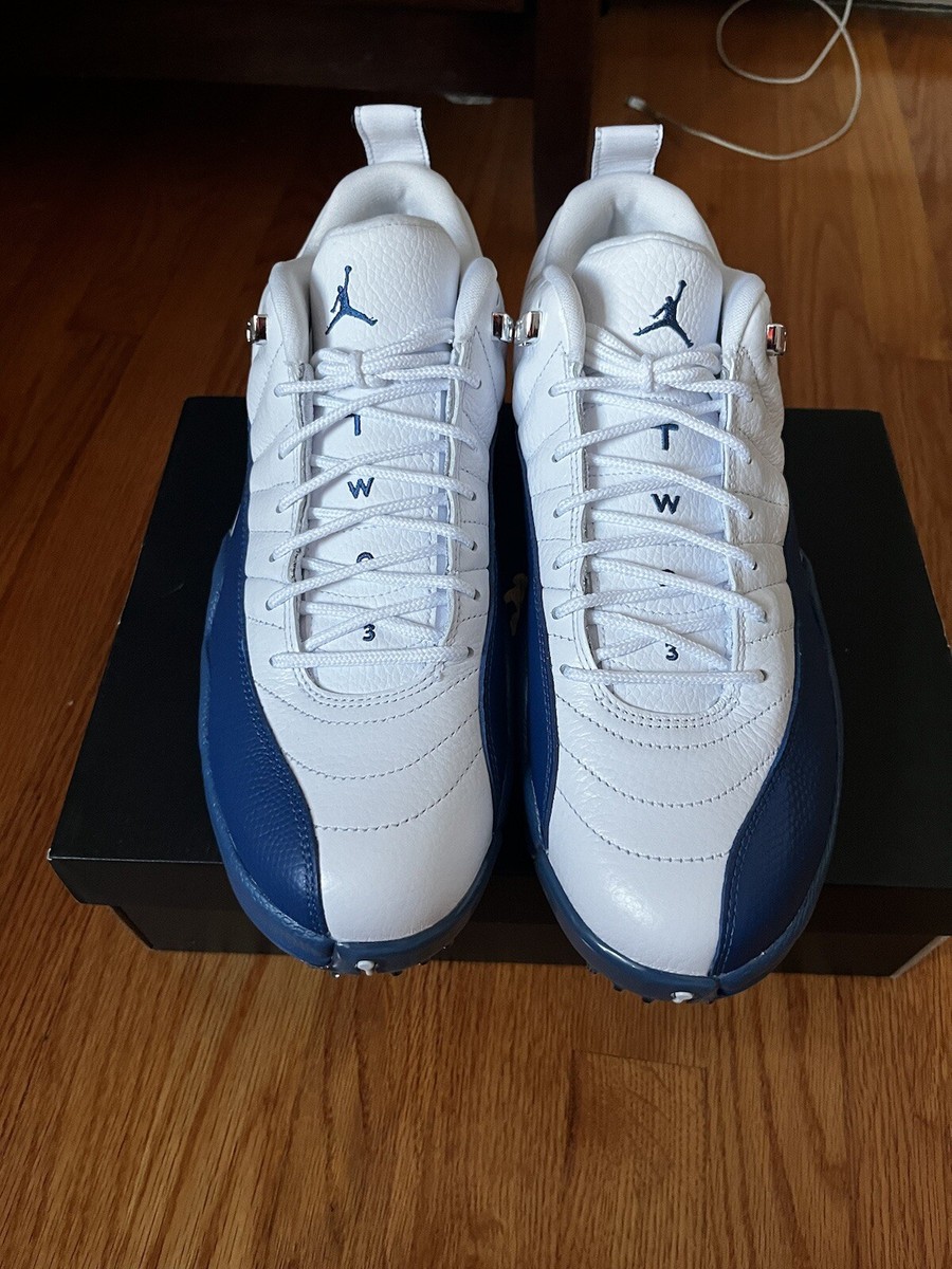 Air Jordan 12 Low Golf French Blue Golf Shoes Men's 11 (New) | eBay